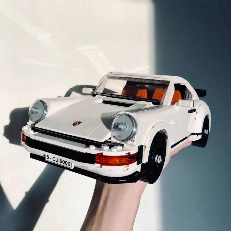 Technical Super Speed Hypercar Building Blocks Retro Racing Car High-Tech Vehicle Model Assemble Bricks Toy For Kids Adult Gift