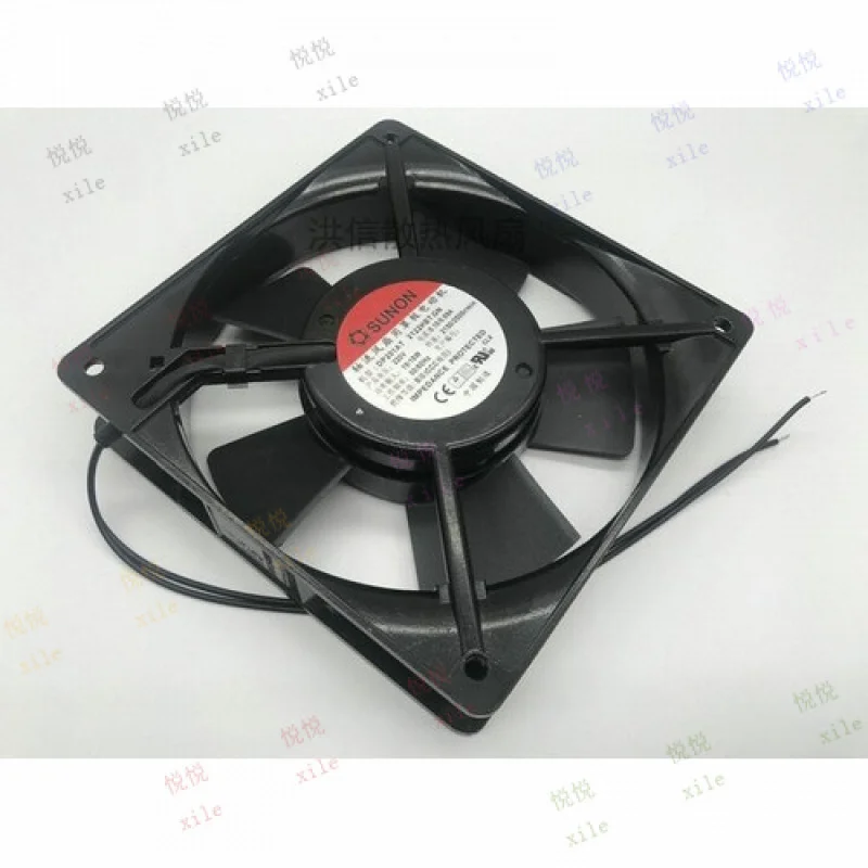 L L لـ SUNON 12025 DP201AT 2122HBT.GN 220V 0.10/0.09A 19/18W 120mm مروحة تبريد