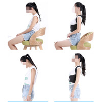 Adjustable Posture Corrector Belt Black Back Support Vest For Men Women Child Humpback Hunchback Brace Band Breathable