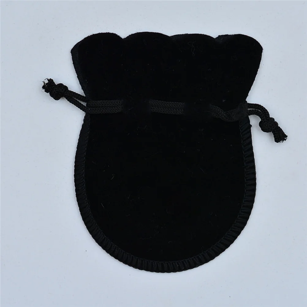 

20 Pcs Jewelry Cloth Bag Gourd Shape Bags Gift Package Pouches Storage Drawstring Flannel