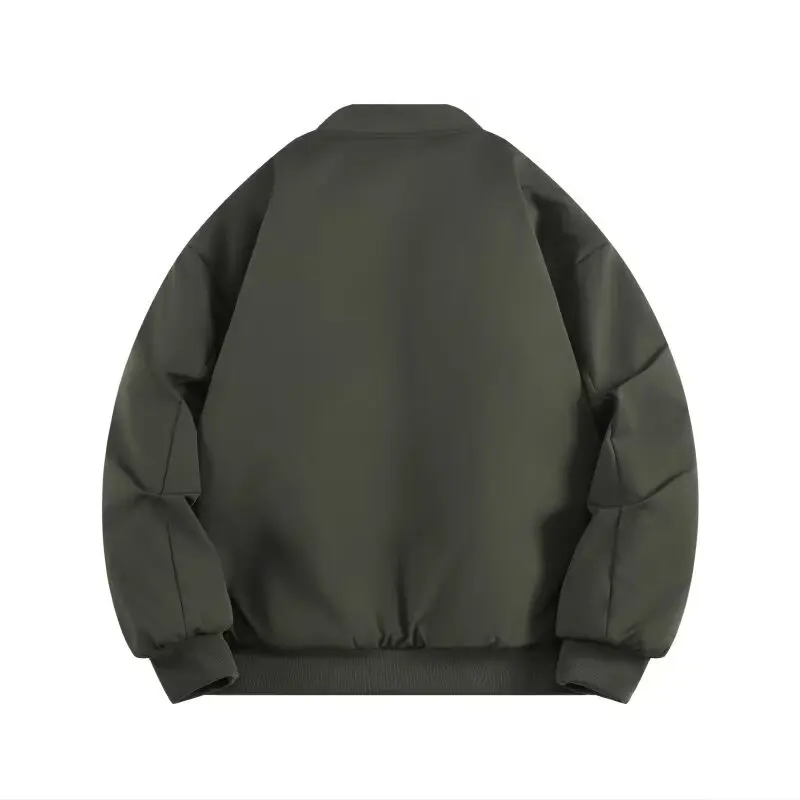 Thiened Cotton Jaet Classic MA Men's Pilot Cotton Clothes Baseball Collar Autumn Winter Outerwear Stand Fit Polyester...