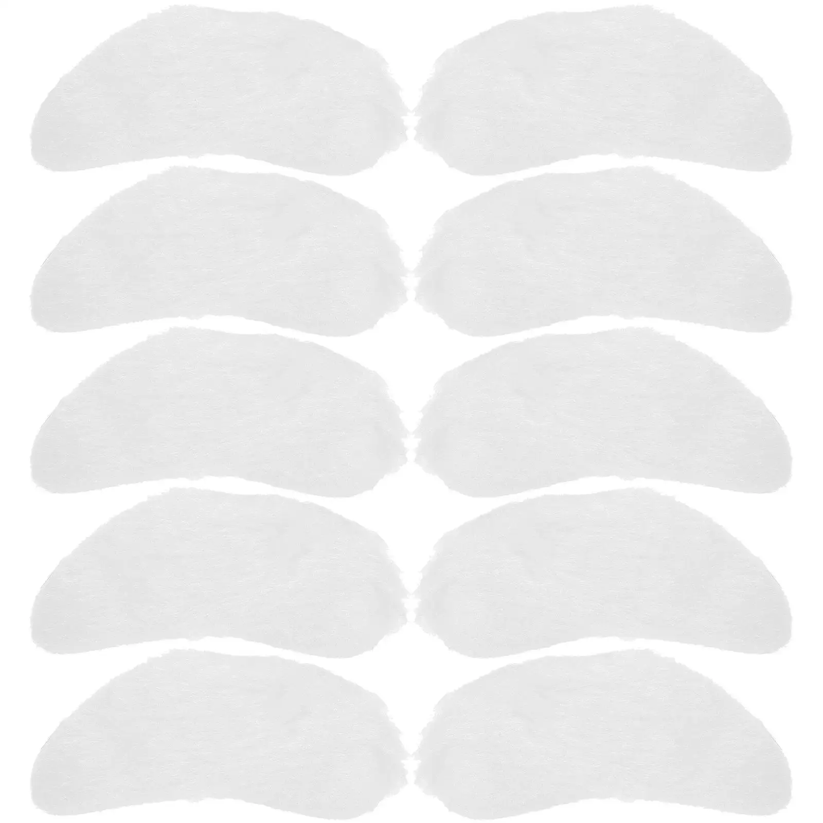 

8 Pairs Santa Claus Eyebrows White Fake Eyebrow Props Comfortable Breathable Lightweight Cosplay Costume Party Supply Christmas