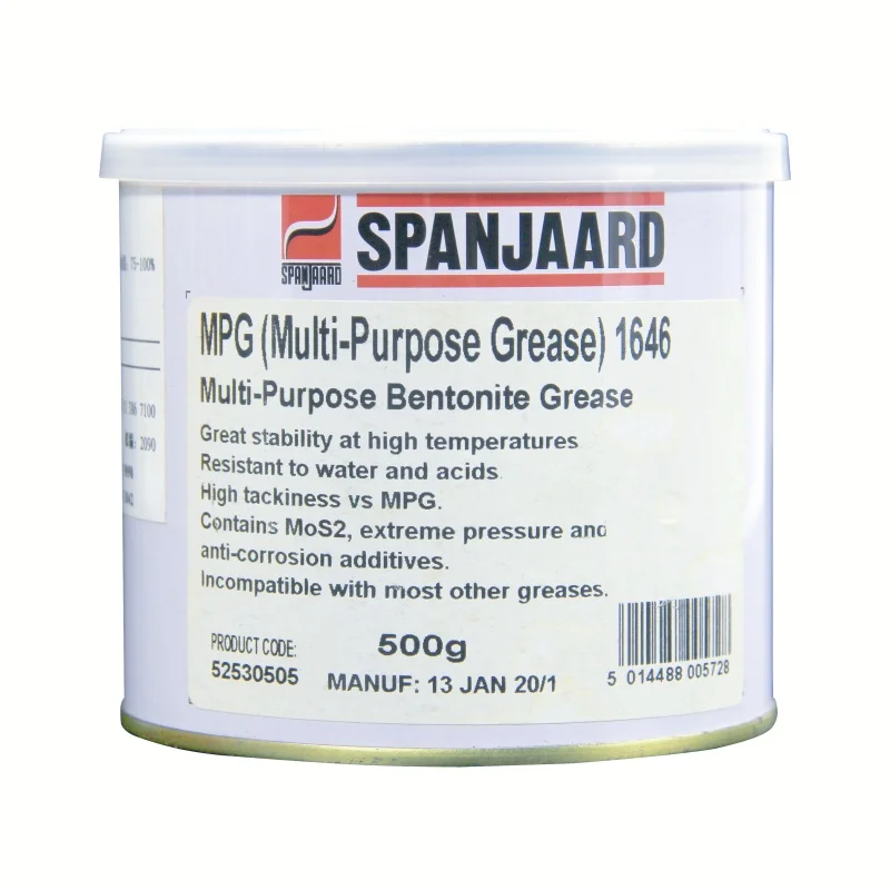 Original SPANJAARD MPG 1646 Multi-Purpose Grease Anti-abrasion Anti-corrosion for Sliding Bearings Ball Bearings and Cranes