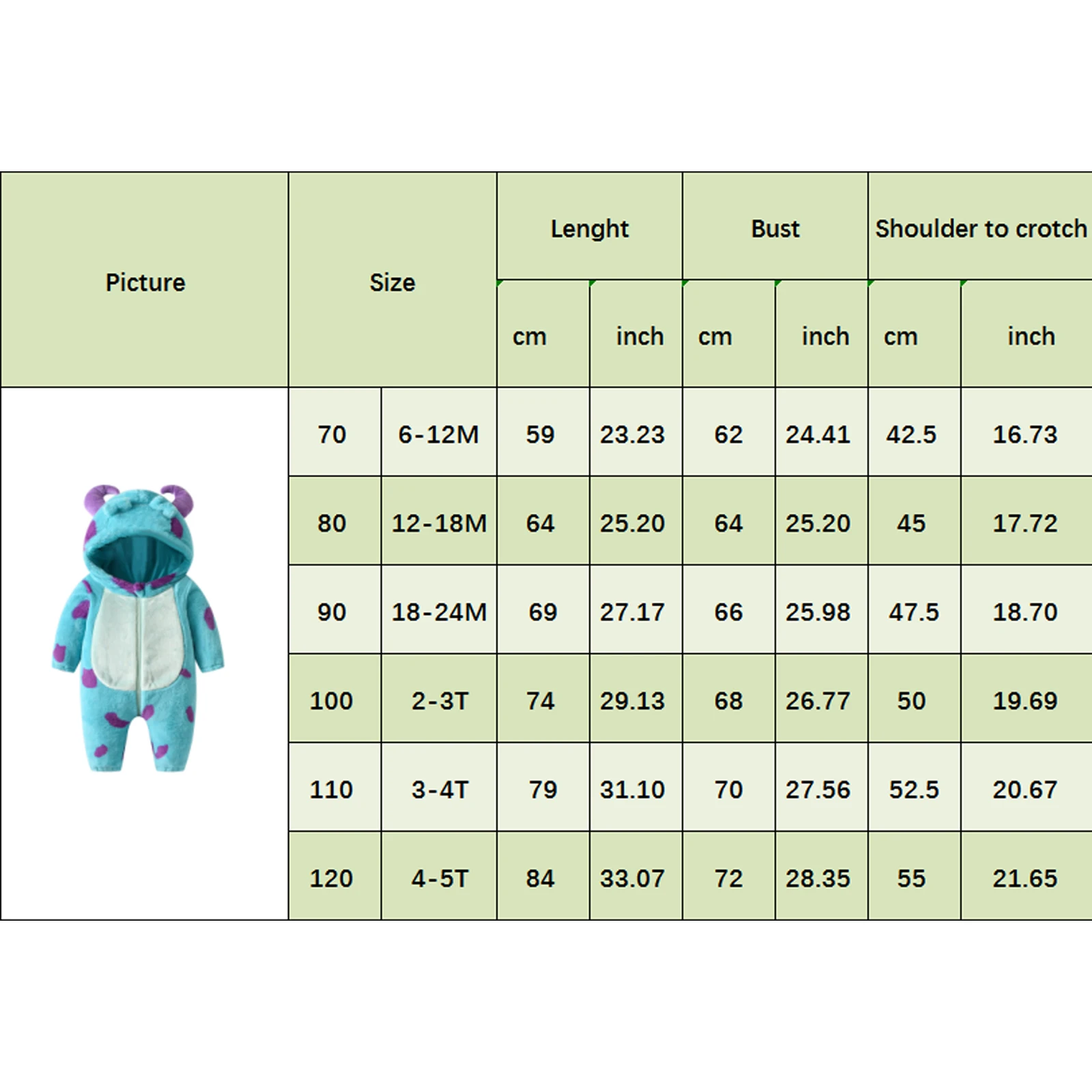 2026 الشتاء الرضع الصوف بذلة الكرتون الحيوان القرن مقنعين الدافئة رشاقته الشتاء السروال القصير أبلى سنوسويت للطفل الفتيات الفتيان #3