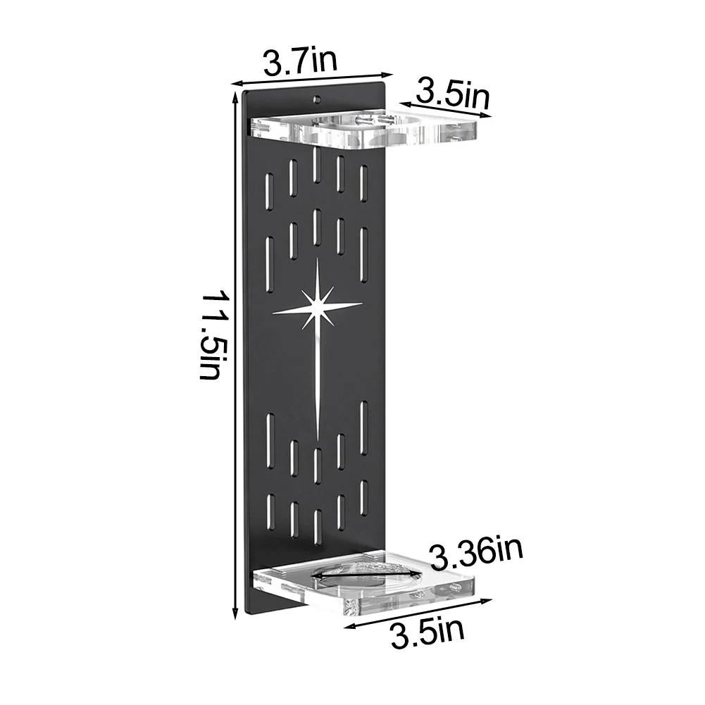 Acrylic-Based Wall Mount for Light Sabers and Replica Swords Providing Stable Upright Presentation and Room Enhancement