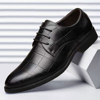 Classic Brand Design Mens Derby Shoes outdoor Leather Wingtip Sneaker Oxfords Lace-up Men business dress shoes men Footwear