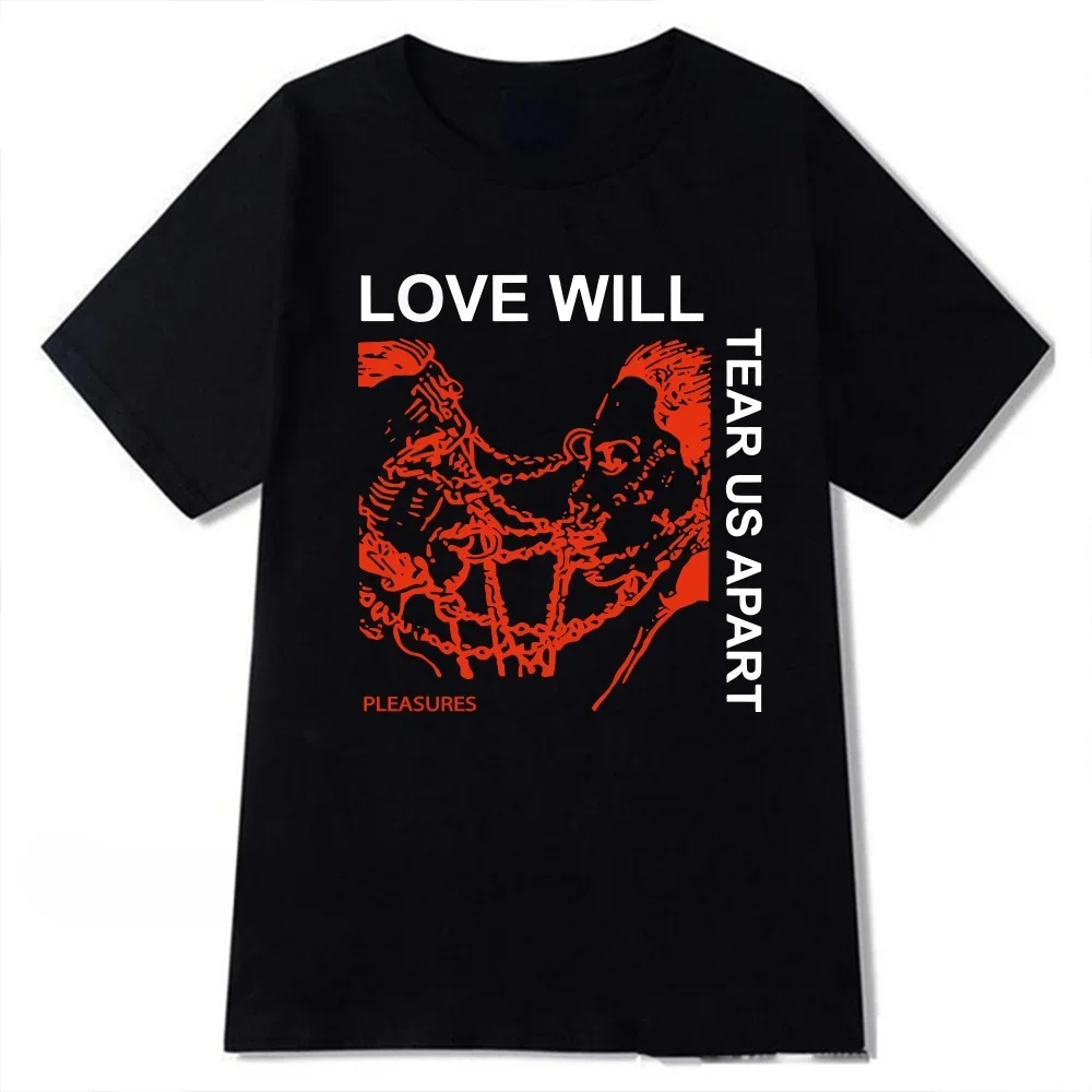 lnformal man 2024 fashion short sleevee casual t-shirts Consciousness Men T Shirt Lil Peep Peep Love Will Tear Us Apart Graphic