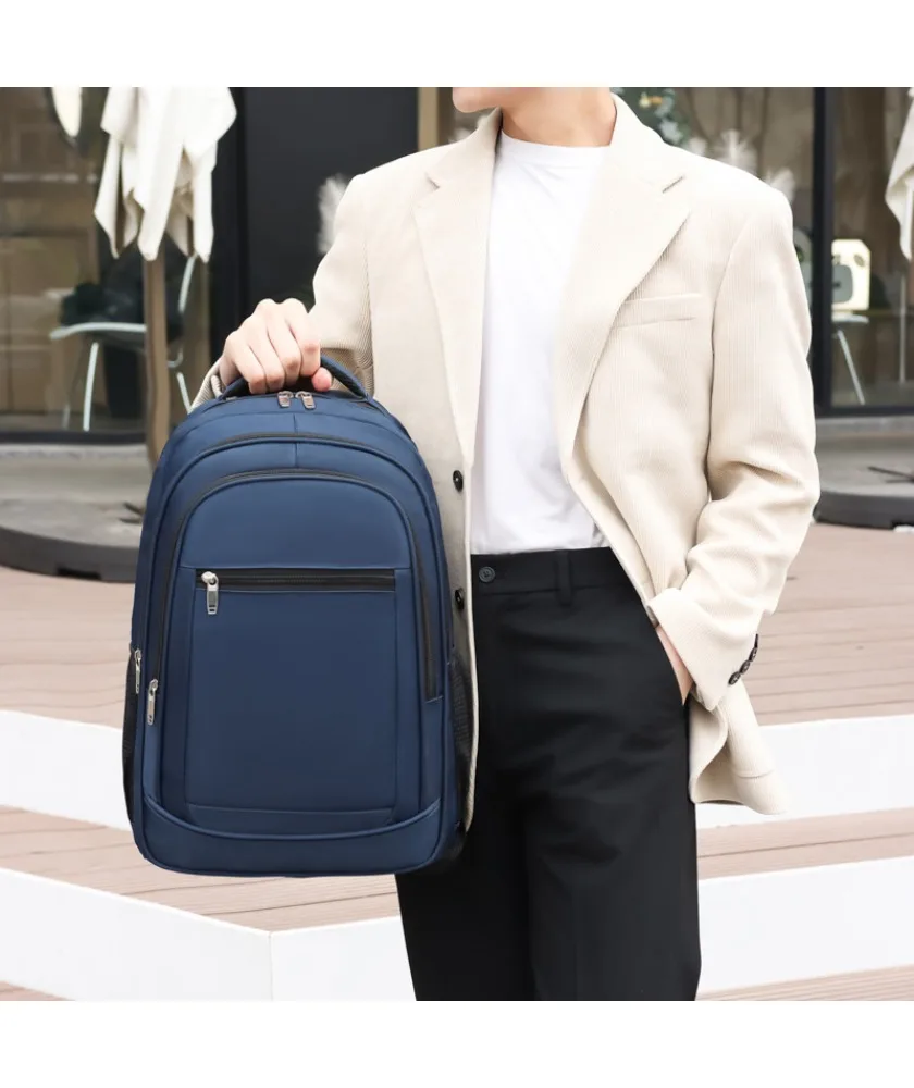 

Backpack Men's Backpack Large Capacity Premium Sense Work Commuter Business Computer Bag School Bag Male College Student
