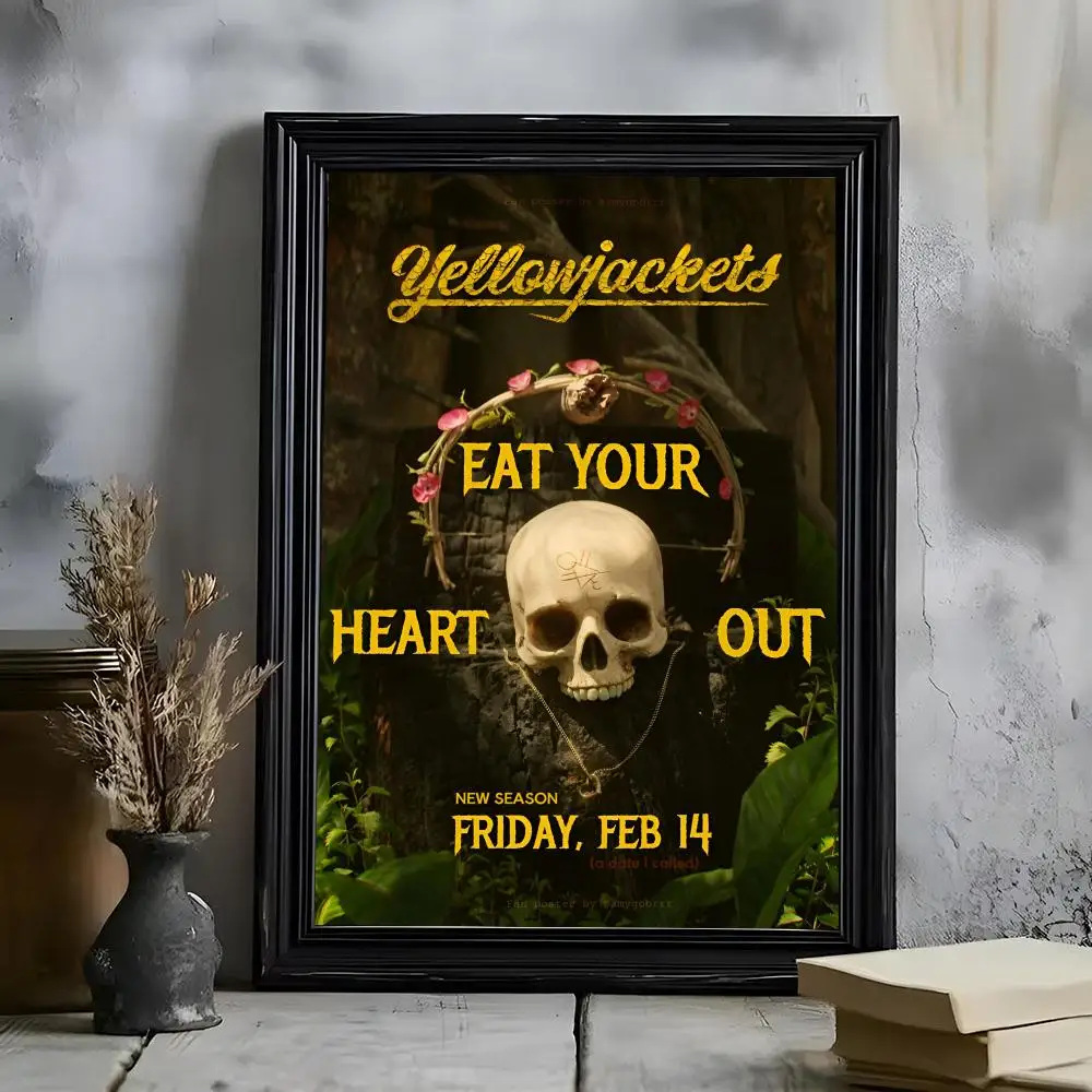 Yellowjackets-S Poster Poster HD Self Adhesive Waterproof Wall Art Ideal For Home Office Dorm Bedroom Great Gift