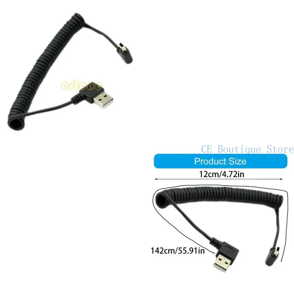 

652f USB 2.0 A MALE -MINI USB 5 -булав