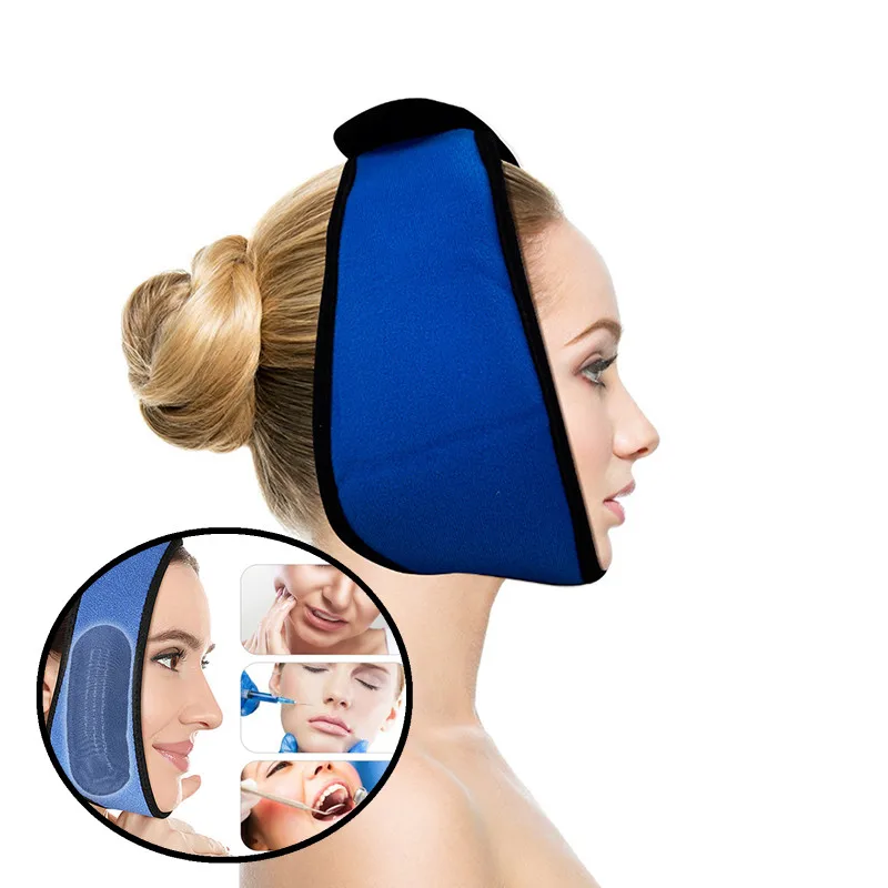 

5pcs Migraine Ice Head Wrap Iceing Pack Headband For Headache Tension Pain Relief Cold Pack Hot Colds Therapy Healthy Care Tools