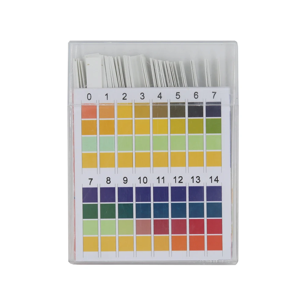 100pcs Acid-base Test Paper Professional 0-14 Cosmetics Acidity Test Strip Accurate PH Indicator Paper Multipurpose for Lab Home