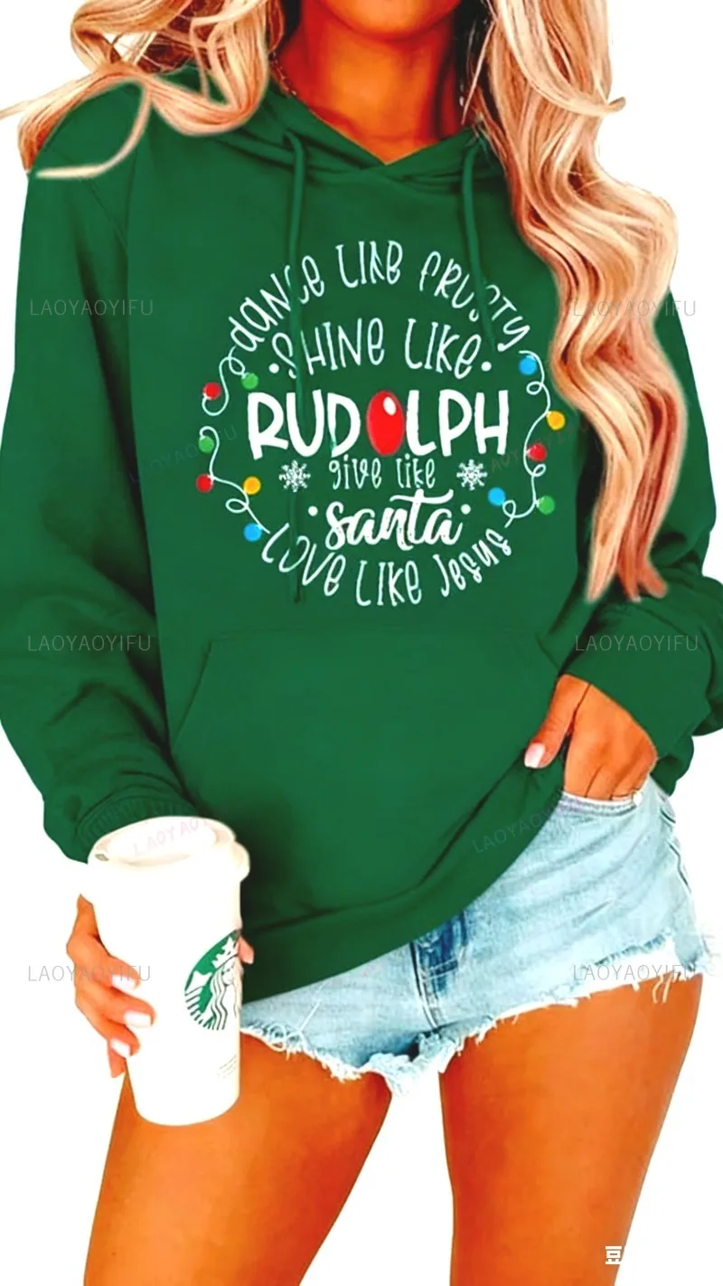 يسوع عيد الميلاد بلوزات المرأة المسيحية عيد الميلاد هوديي قميص ديني الكتاب المقدس الآية البلوز جون الإيمان المسيحية يسوع القمم