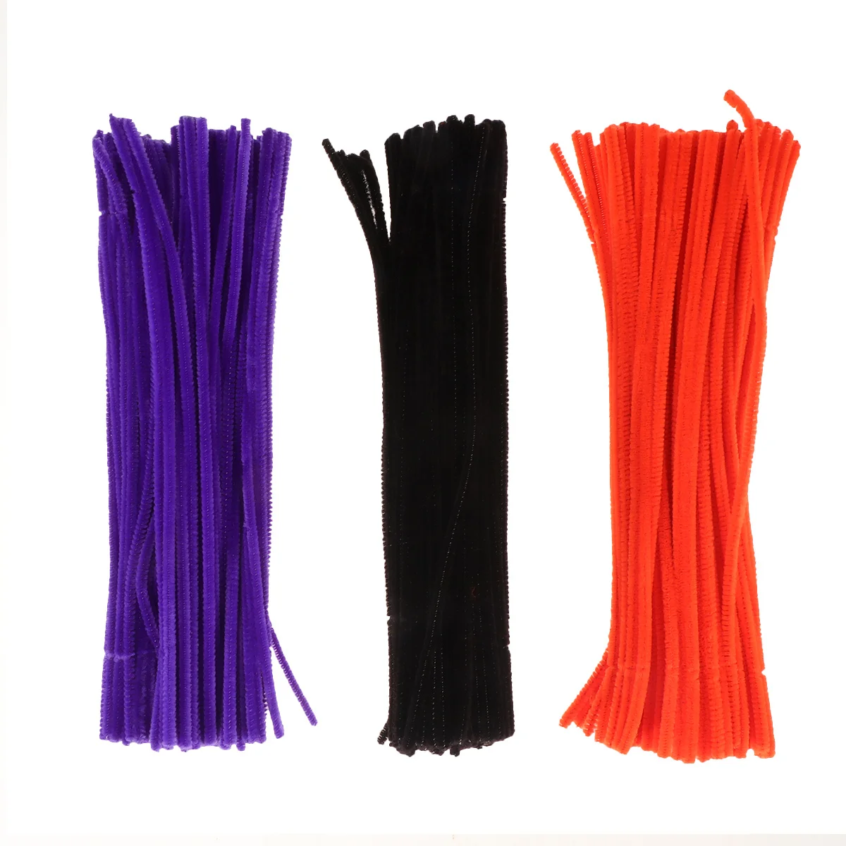 Tiges flexibles et torsadées en Chenille colorées pour enfants, 300 pièces, fournitures artisanales d'éducation précoce pour la créativité