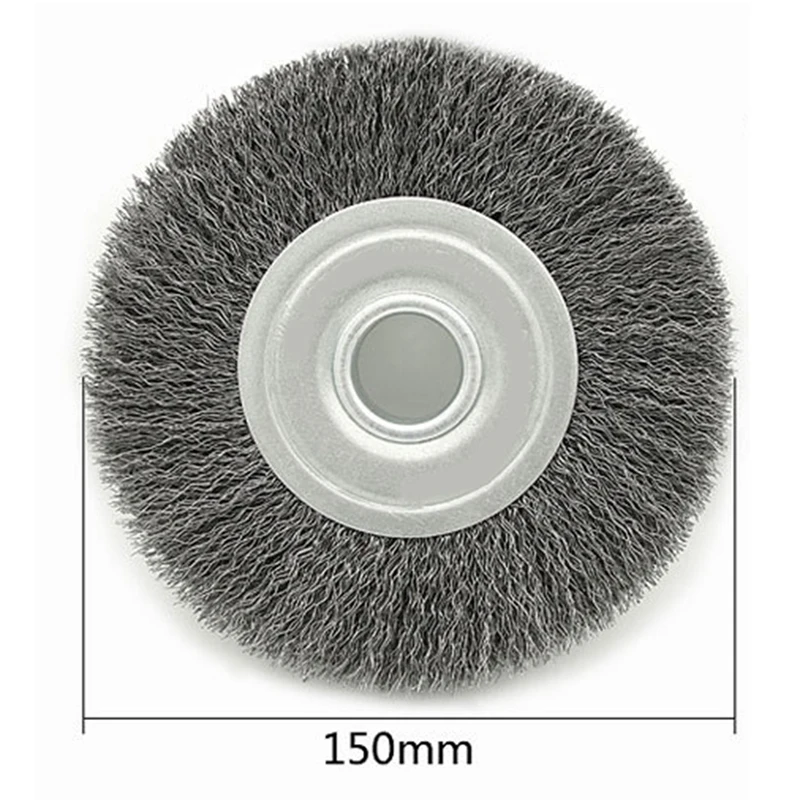 2Pcs Wire Wheel For Bench Grinder-Wire Brush For Grinder, Efficient Clean Rust From Assorted Car Parts & Engines.