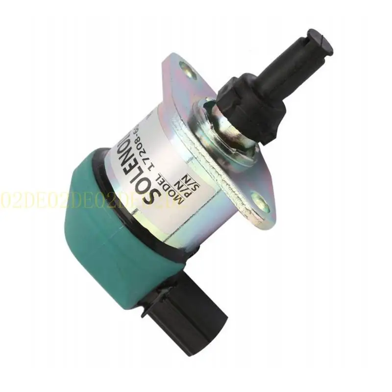 02de 17208-60015 Shot Off Solenoid 17208-60016 17208-60017 17208-60010 مناسبة لإيقاف المحرك لإغلاق الملف اللولبي 12VDC
