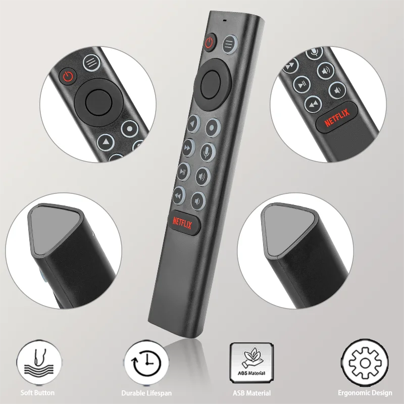 Voice Replacement Remote Control For NVIDIA Shield TV and For NVIDIA Shield TV Pro Streaming Media Player 2015/2017/2019 All Mod view 3