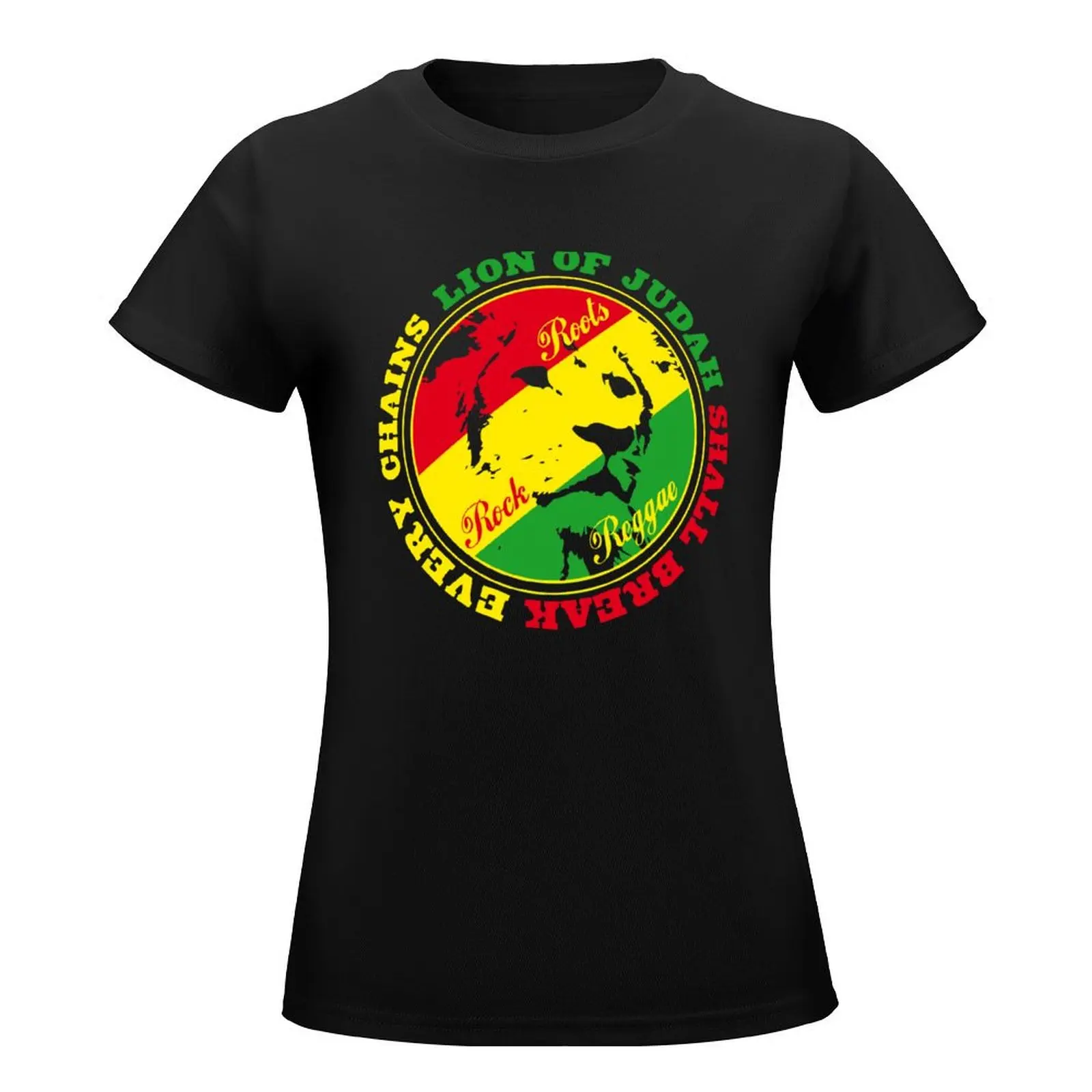 Lion Of Judah Shall Break Every Chains, And Peace belong To Us T-Shirt anime clothes korean fashion tshirts for Women