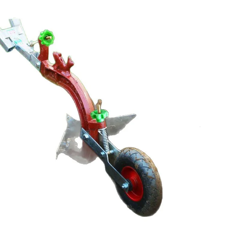 

Hand pulled plow, manual tillage machine, agricultural trencher, ridge tillage micro tiller, small trencher
