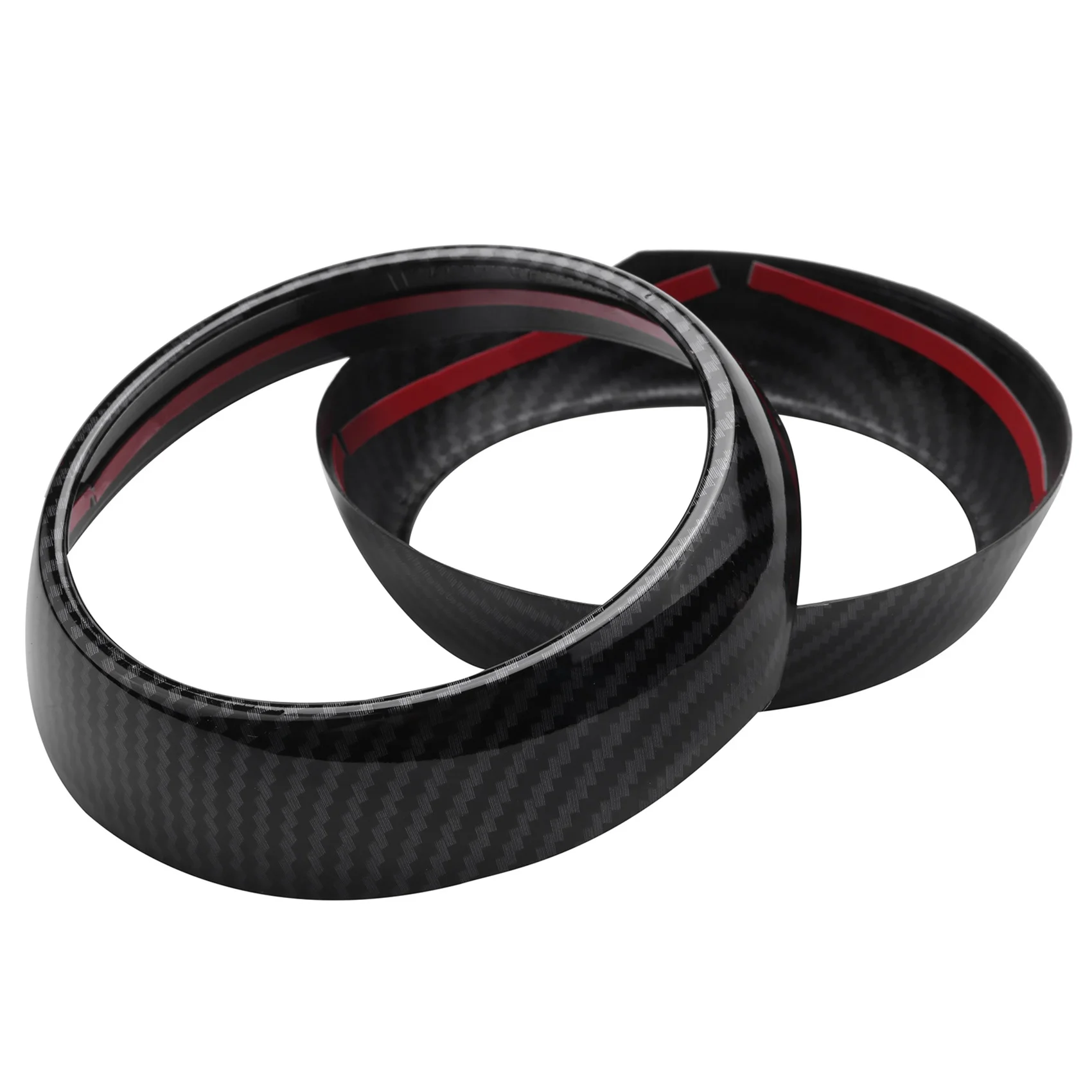 

AEA6-приборная панель автомобиля, боковое вентиляционное отверстие, декоративное кольцо, накладка, автомобильная наклейка, Стайлинг, стиль из углеродного волокна для Mini Cooper F55 F56 F57