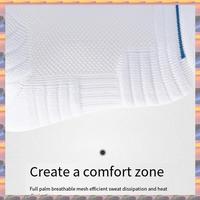 ABML 1Pair Anti-Slip Athletic Sock Non-Skid Slipper Sock Trainning Sock For Football For Men Women Black M