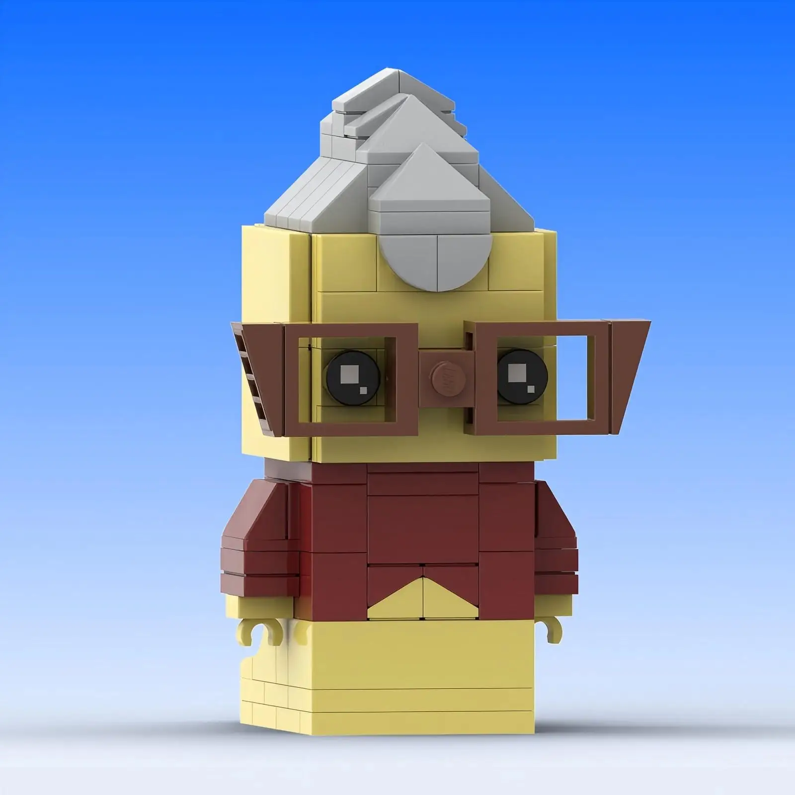 Cute Big Eye Monster Doll Building Blocks MOC Cartoon Anime Figures Monster Company Brickheadz Model Kids Assembly DIY Toys Gift