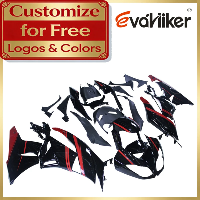 

Full Fairing Kit ZX-6R 2009 2010 2011 2012 ZX6R 09 10 11 12 ABS Plastic For Kawasaki Injection Mold Motorcycle fairing red black