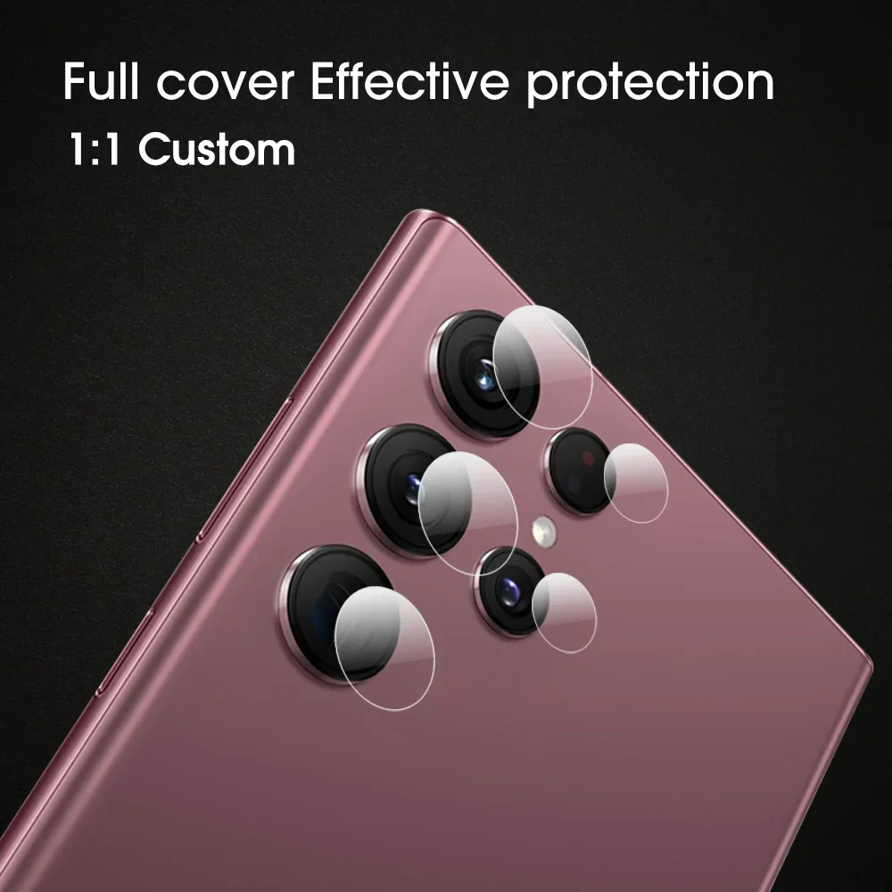 5/3/1PCS Camera Lens Protector Film For Samsung Galaxy S22/S22 Ultra/S22 Plus Rear Lens Protective Film S 22Ultra Soft Glass