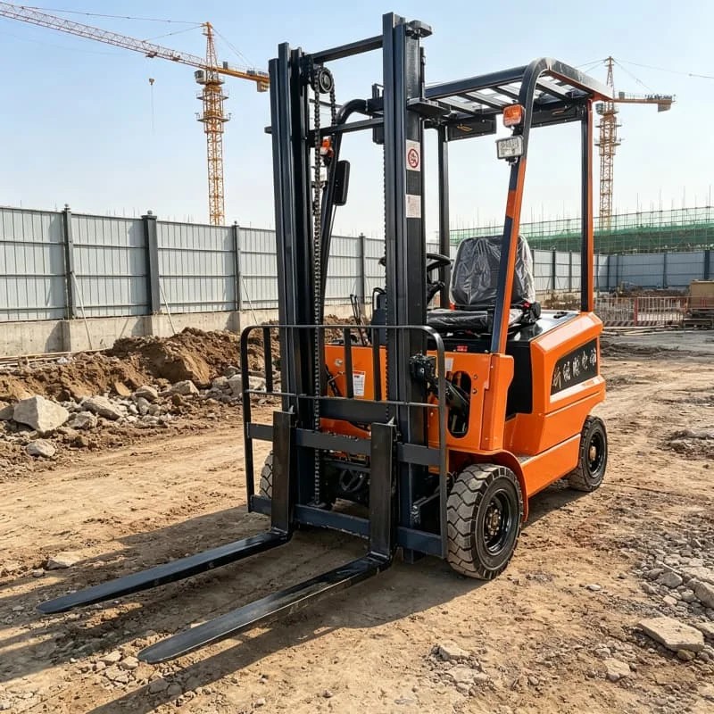 Multi Function 4 Wheel Electric Forklift 3.2 Ton With Quick Change Attachment System For Versatile Warehouse Material Handling