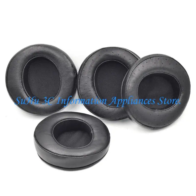  Black Oval Ear Pad Earmuff Refreshing Pair for HD681 HD668B HD672 Headphone Users