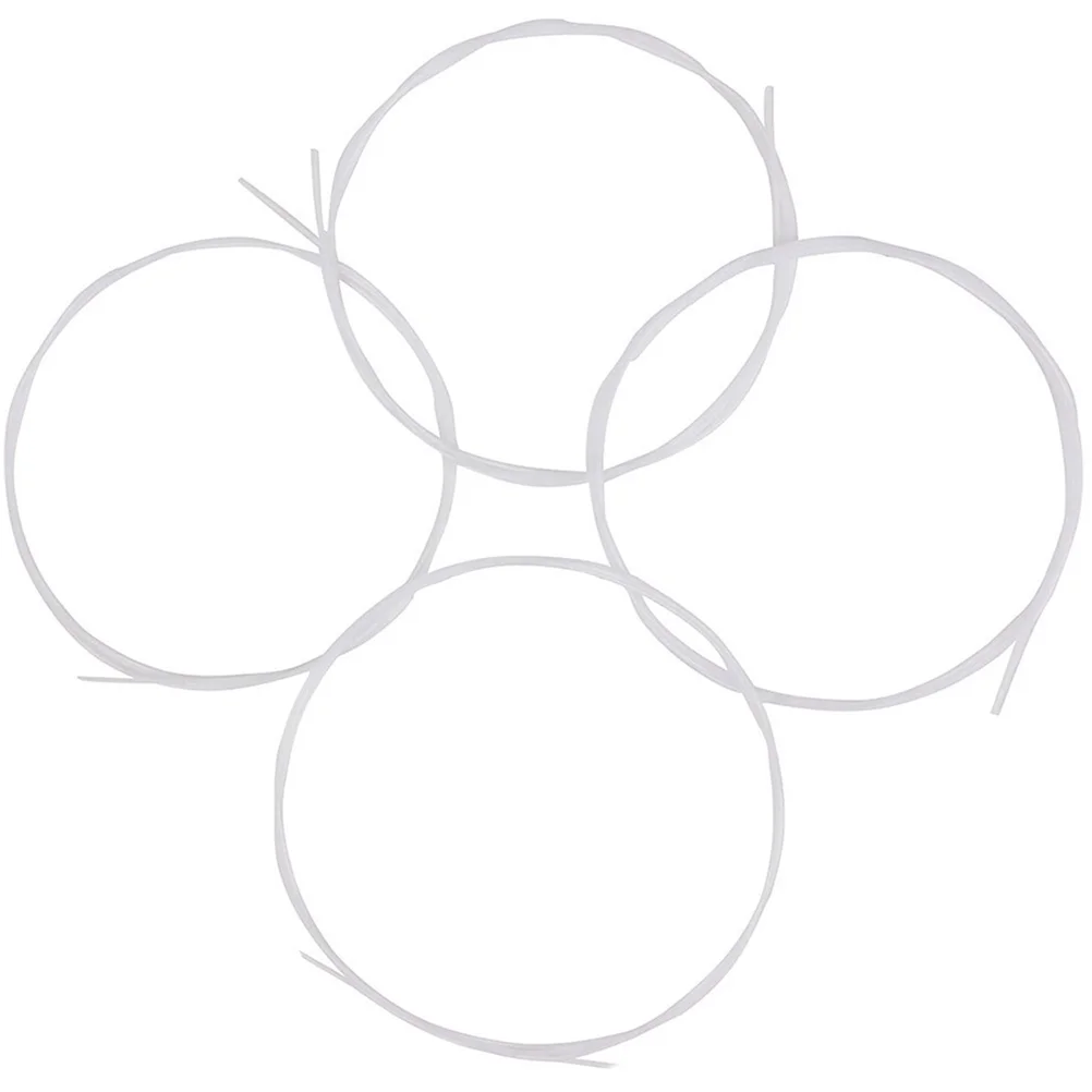 

Nylon Ukulele Strings Clear Transparent Sweet Tone Durable Wear Resistant Replacement Music Wire Accessories Parts