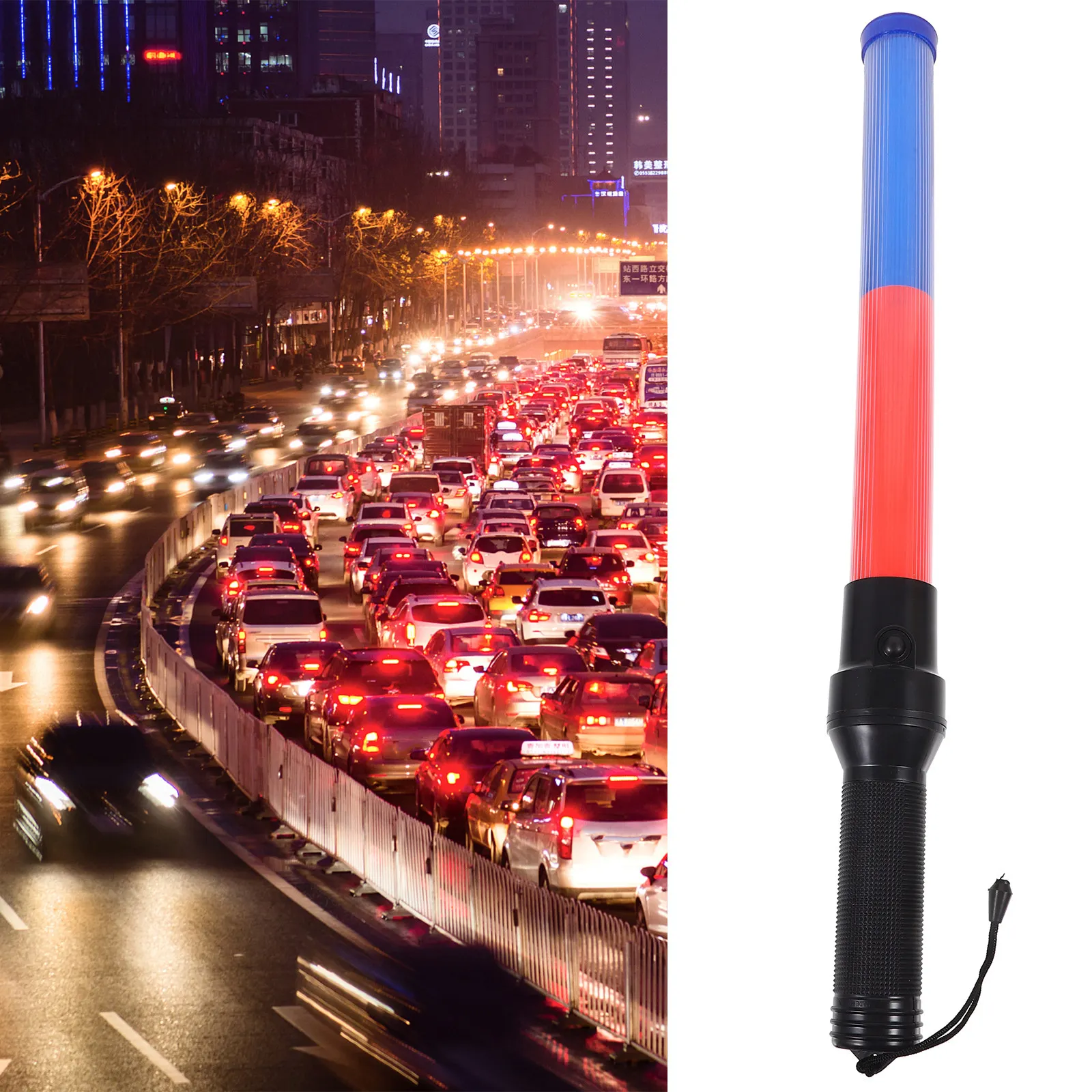 bastao-de-sinalizacao-profissional-com-luzes-led-de-alta-luminosidade-para-visibilidade-noturna-controle-de-trafego-e-sinalizacao-de-seguranca-em-construcoes