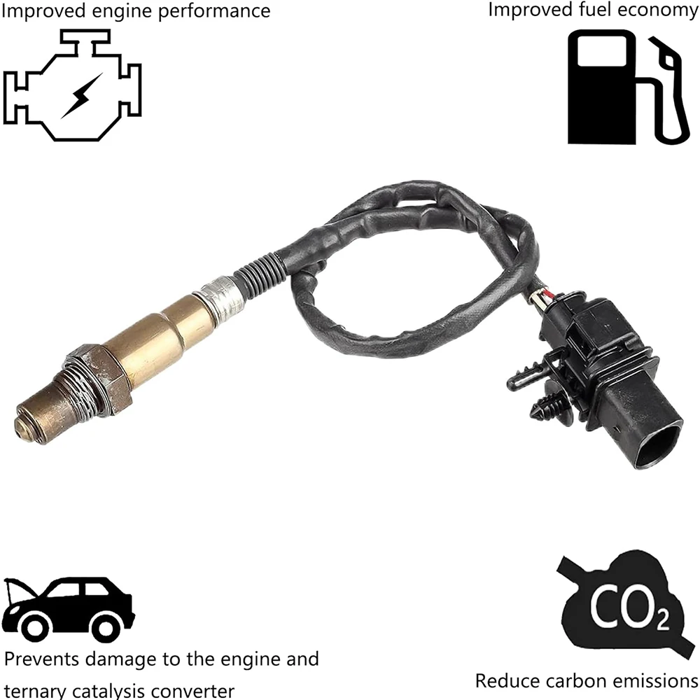 Upstream Lambda Oxygen Sensor for Ford F-150 E-150 E-250 E-350 Fiesta Focus Mustang Taurus DY1183 DY1185 SG1996 2345113 234-5113