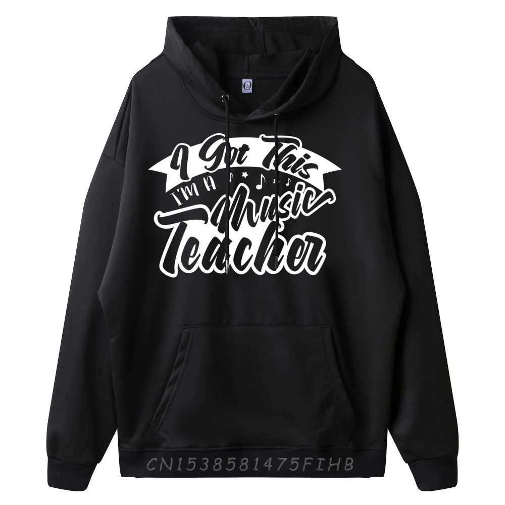 Music Teacher Back To School Teacher Appreciation Anime Pullover Hoodies Camiseta Masculina Illustration