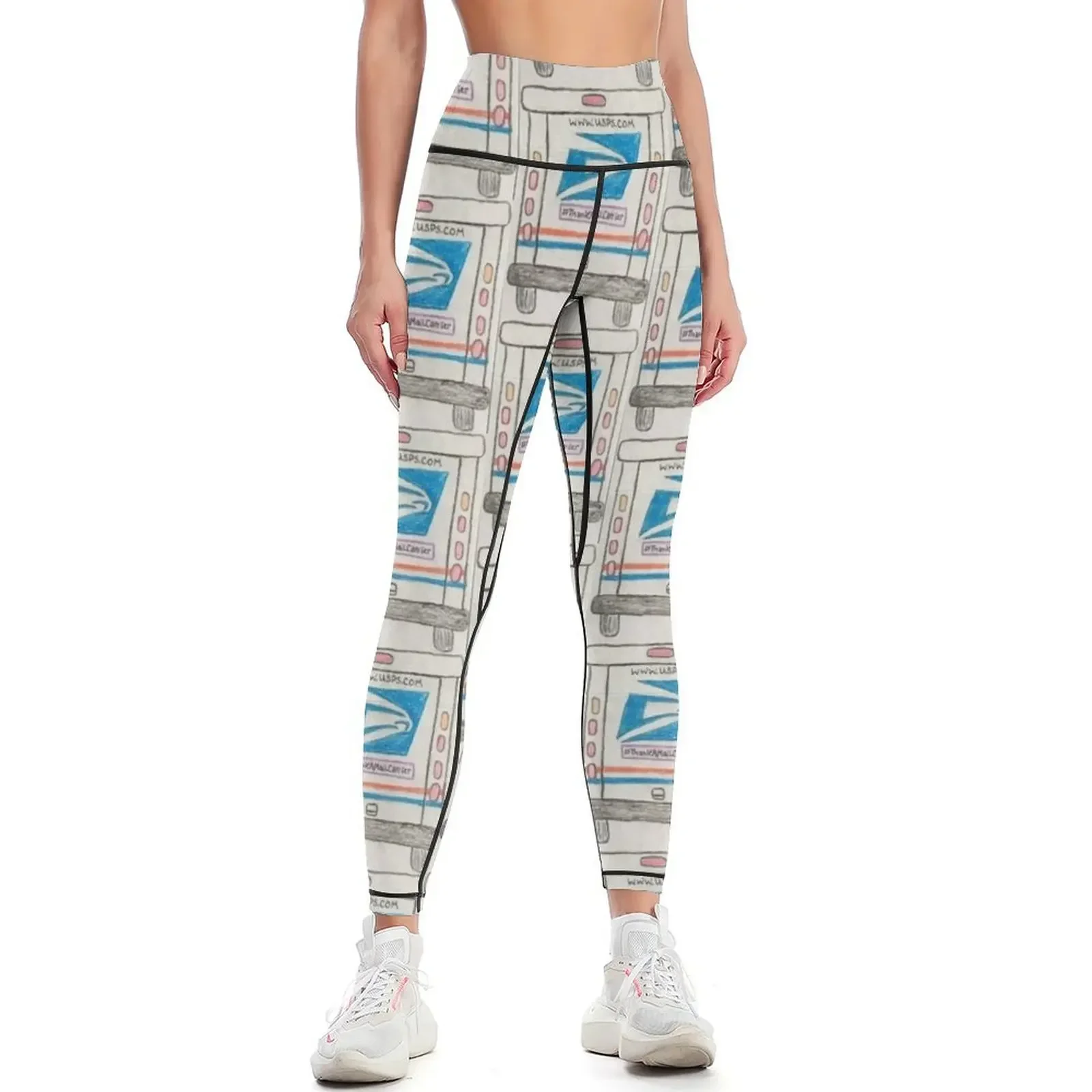 

Thank a Mail Carrier Leggings push up fitness gym top Women's trousers sports shirts gym Womens Leggings