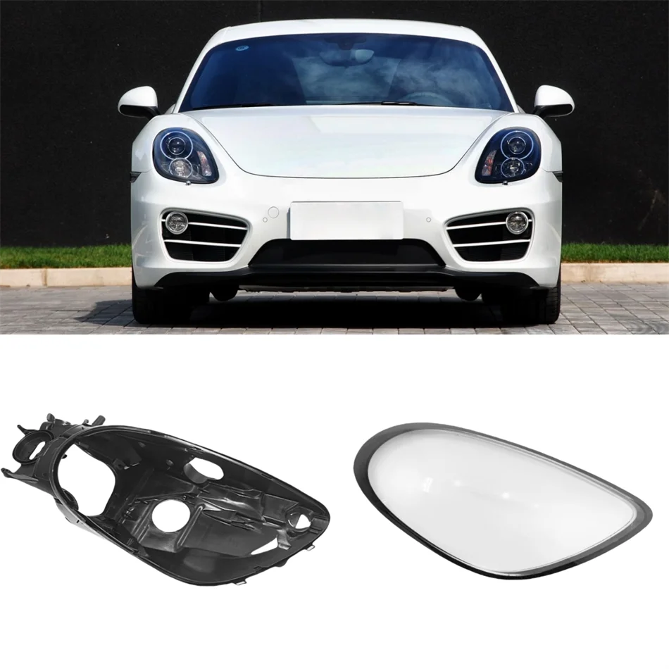 

Для Porsche Cayman Boxster 2013 2014 2015, автомобильные аксессуары, корпус фары, держатель лампы, корпус фары