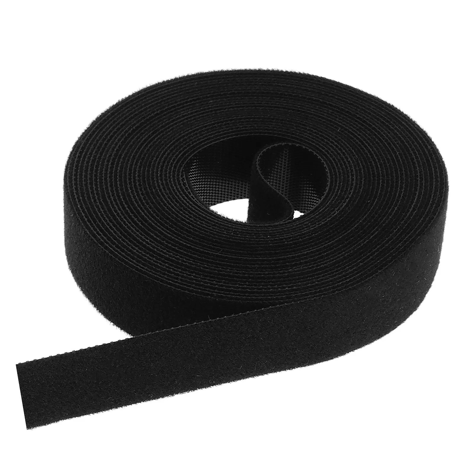 1 Roll Hook and Loop Cable Ties Polyester Reusable Fastening Straps for Wire Management Cord Organization Bundle Cables Securely