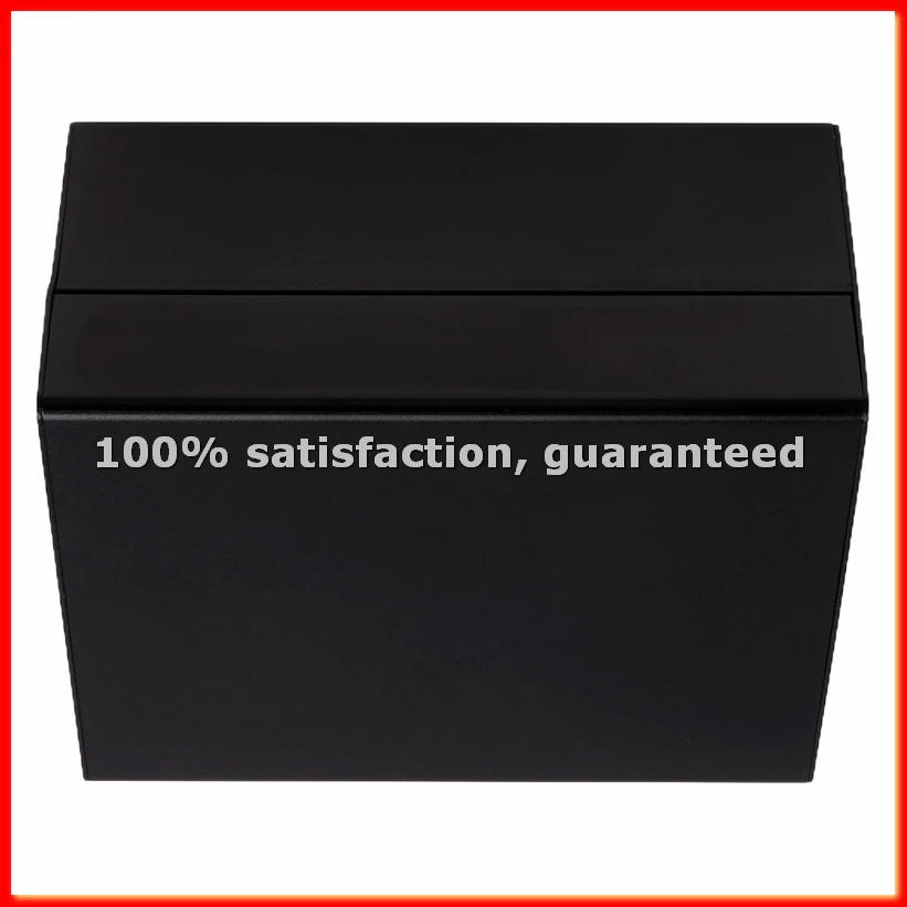 Aluminum Enclosure 120x63x155mm Split Box PCB Black Instrument Box DIY Electronic Project Case DIY Power Supply-A13G