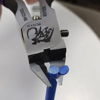 1支裝 CR-V 超薄單刃高達模型剪鉗,防滑手柄,適用於塑膠模型切割與組裝 10 最佳銷售 單刃鉗 - №3