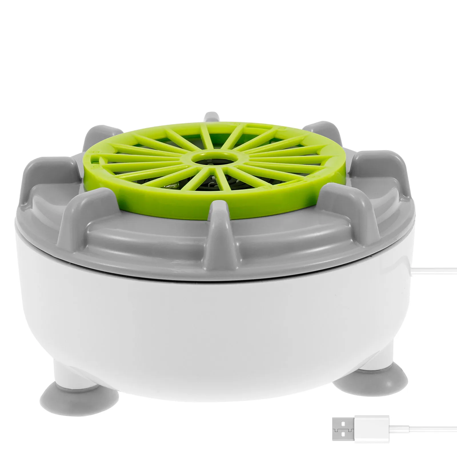 

ABS Fruits Washer Vortex Cleaning Vegetable Washing Machine Stable Adsorption Fruits Cleaner Spinner Good Sealing for Home