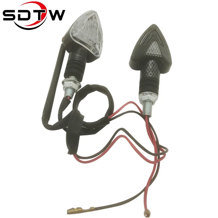 Треугольный светодиодный указатель поворота со стрелкой для мотоцикла, внедорожник, электромобиль, сигнал 12 В, указывающий поворотник