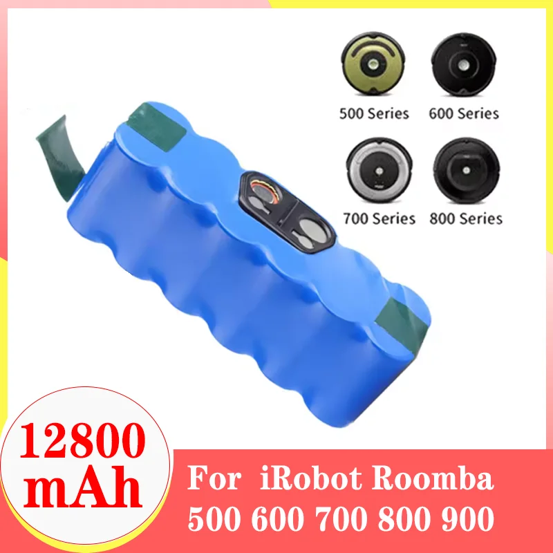 

For iRobot Roomba Rechargeable Battery 14.4V 12800mAh 500 550 560 600 650 698 700 780 800 876 900 Series Vacuum Cleaner Battery