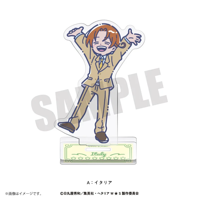 8CM Anime Hetalia: Axis Powers Figures Feliciano Vargas Toris Laurinaitis Cosplay Acrylic Stand Model Fans Christmas Gift Toys