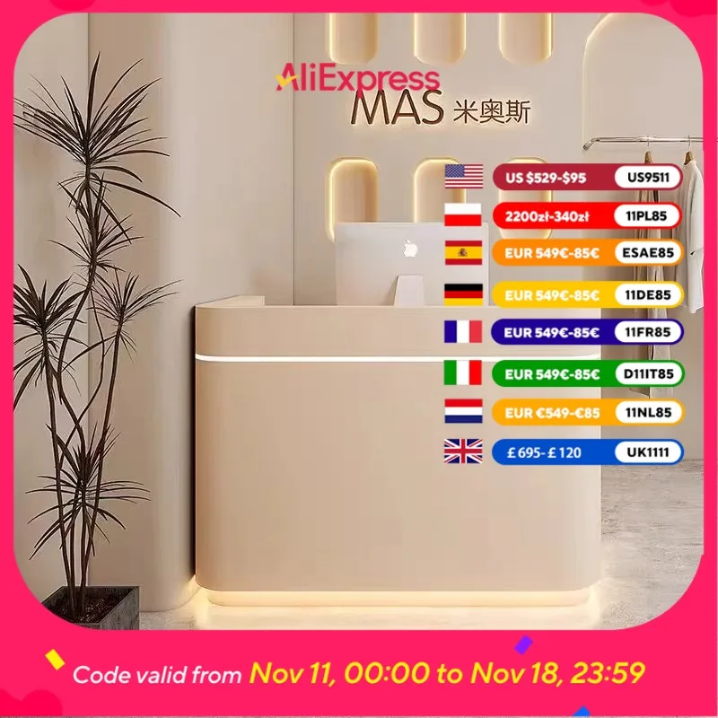 

Aesthetics Display Reception Desks Beauty Large Modern Office Reception Desks Salon Business Empfangstheke Office Furniture