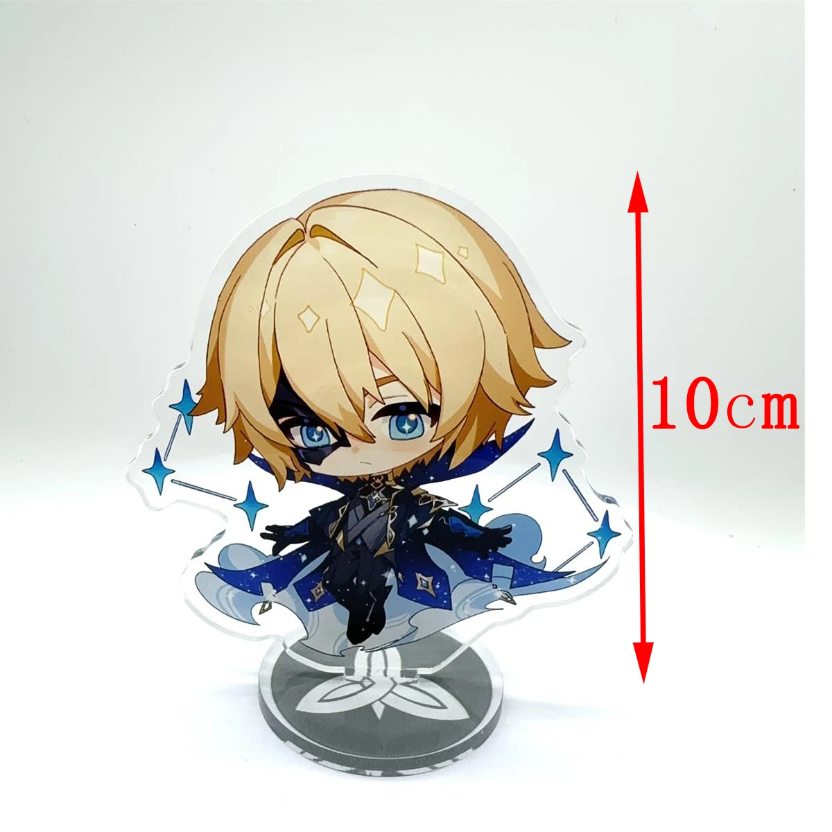 Genshin Impact Anime Figure Zhongli Xiao Hutao Acrylic Stand Model Plate 10cm Desk Decor Standing Sign Game Fans Gift