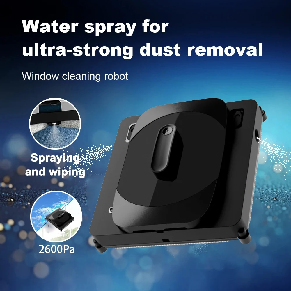 Window Cleaning Robot Purerobo W-S8S With APP & Remote Control Automatic & Hand Cleaning Mode Clean Glass  Robot Window Cleaner