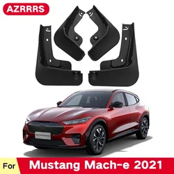 Garde-boue avant et arrière pour Ford Mustang, garde-boue, garde-boue, accessoires de voiture, Mach e Mach-e 2021, 2022