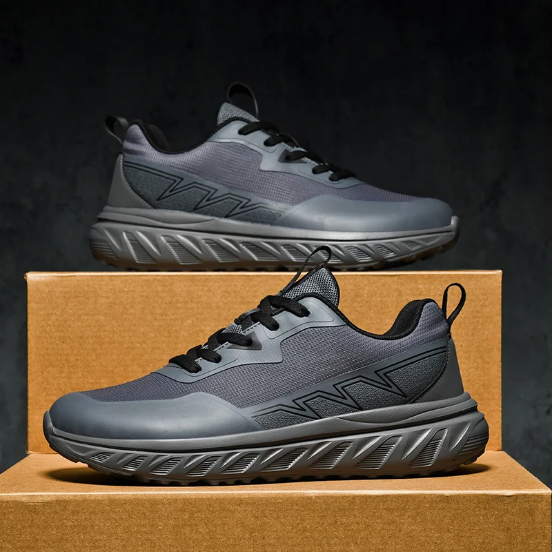 YRZL Mens Walking Shoes Lightweight Breathable Mesh Sneakers For Men Non Slip Comfortable Athletic Sports Shoes Outdoor Training