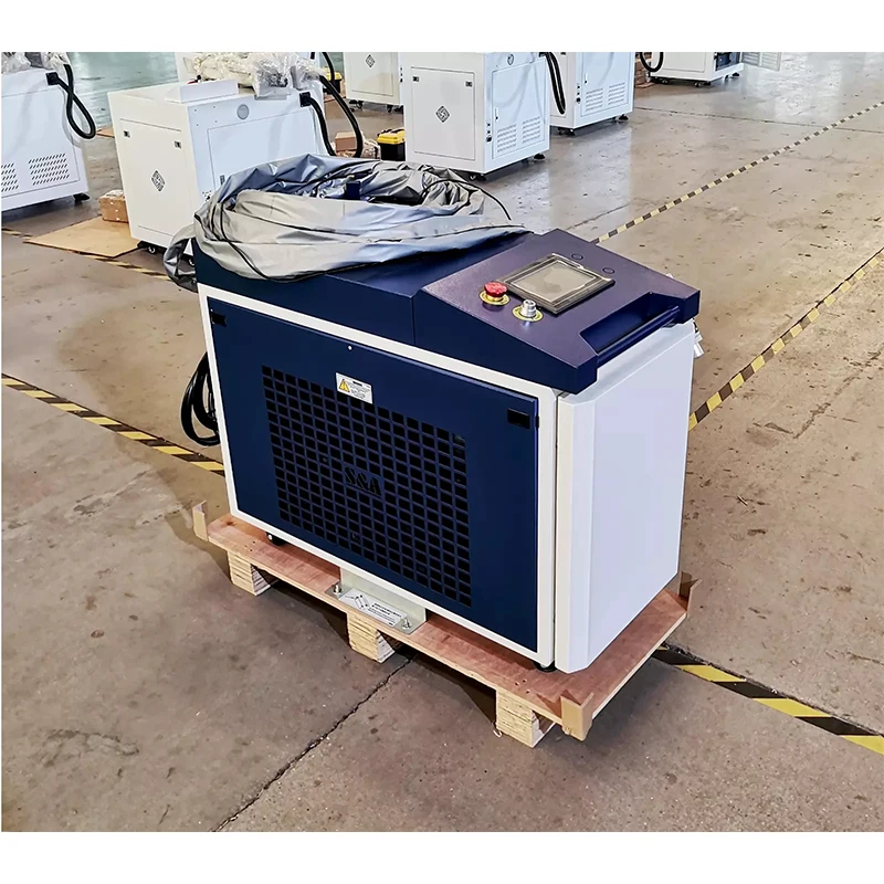 

4-in-1 laser cleaning, welding, cutting, double swing automatic wire feeding machine, laser welding machine, handheld laser weld