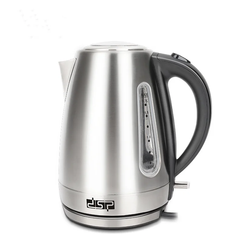 

Kitchen Appliances Stainless Steel 1.7L Cordless Kettle Home Hotel Overheat Protection Electric Kettle